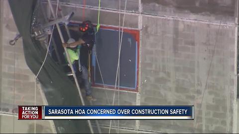 Sarasota HOA concerned over construction safety