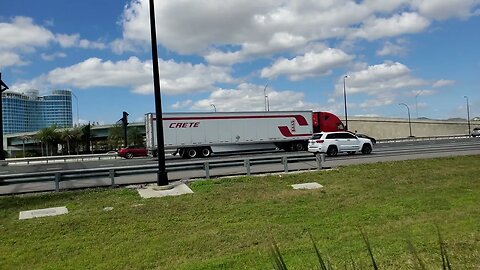 Late Afternoon Traffic and sound on Interstate 4 #asmr