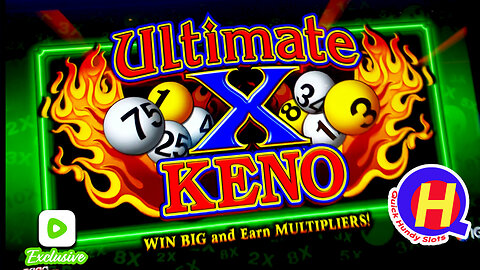 Rumble Exclusive! Ultimate X Keno, Plus Bonus Free Play on Multicard! QHS Free Play May: Day 15