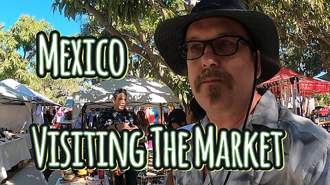 Visiting The Market in Mexico - Helping Out The Fire Department