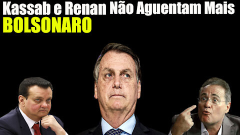 Máscara Cai !! Renan Calheiros Kassab não aguentam mais Bolsonaro