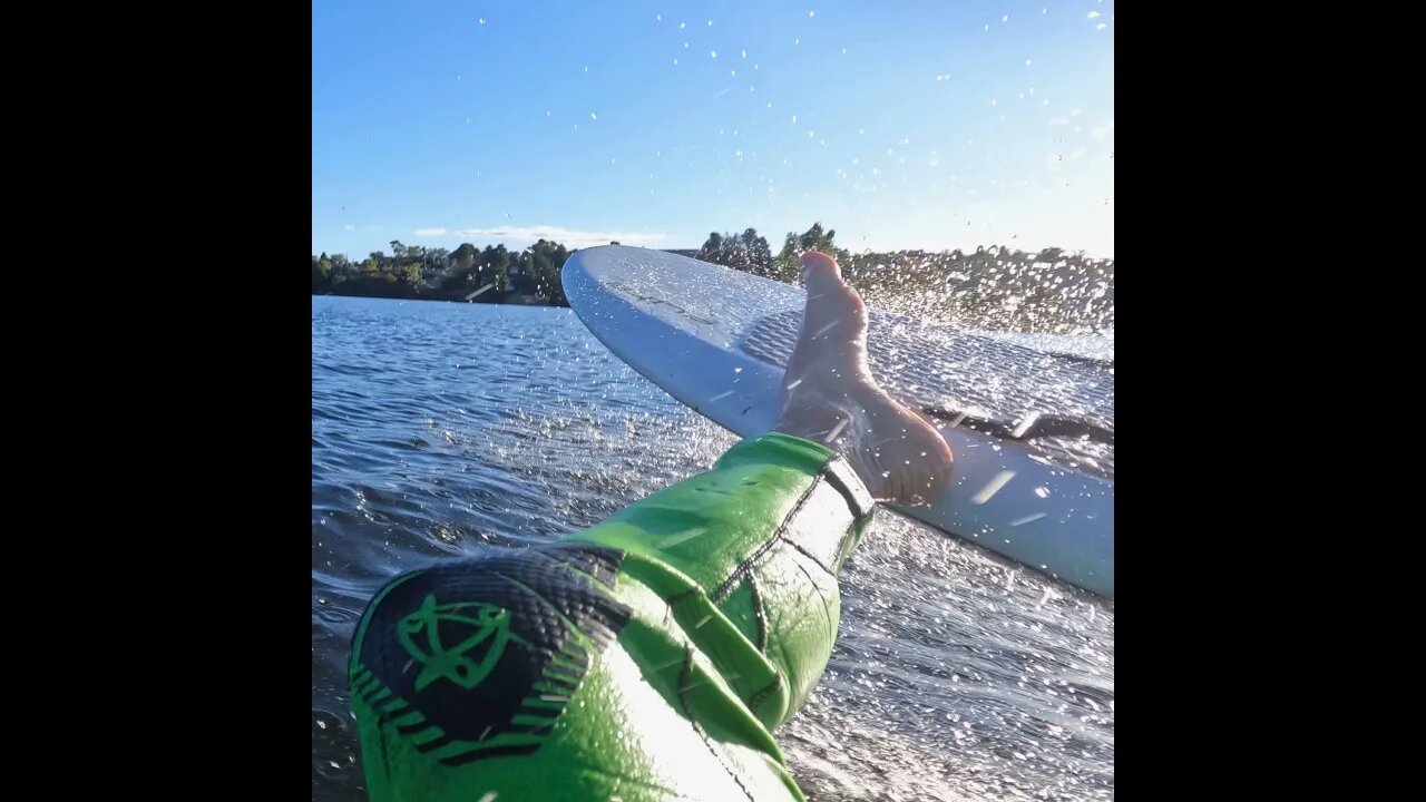 Wipeouts on an electric hyrofoil!