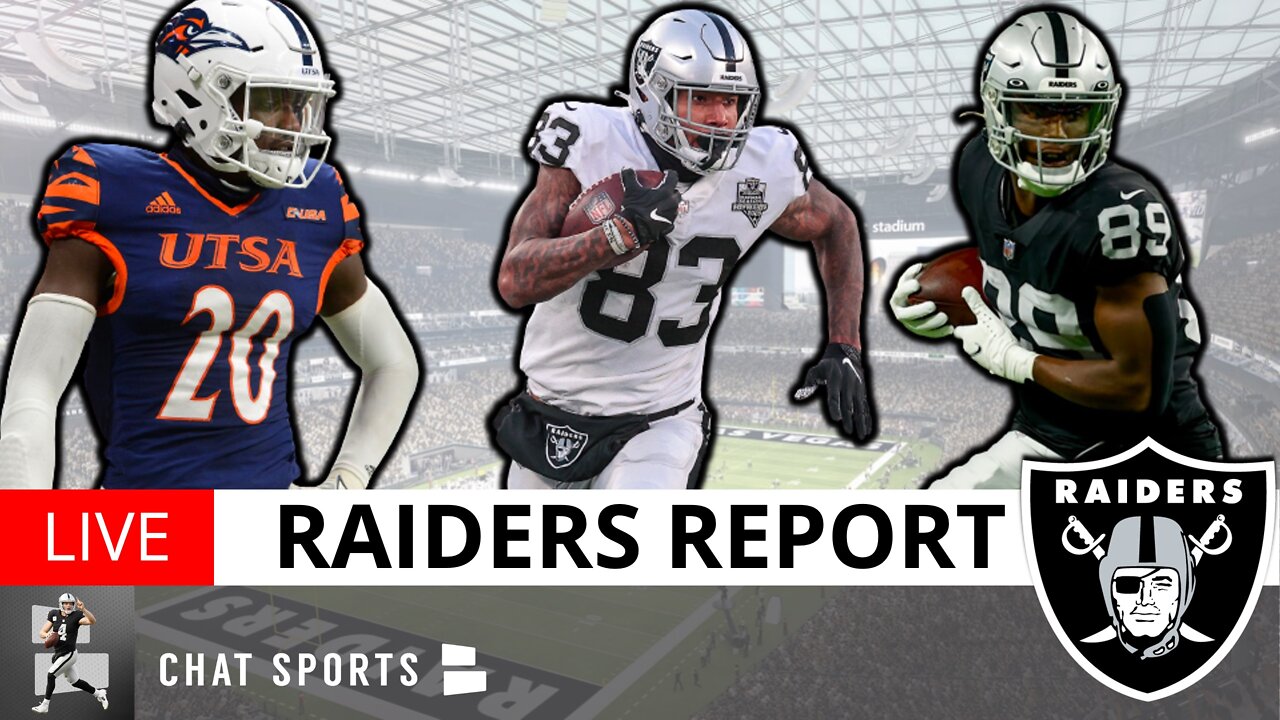 Las Vegas Raiders Rumors On Darren Waller, Tariq Woolen + 2022 NFL Draft Trade Ideas Ft. Josh Jacobs