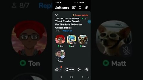 #clubhouse * #KJV * #Abortion #Ton_Loc * 19 May 2022 * Pt: 1