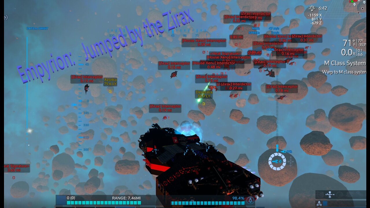 Empryion Galactic Survival - Jumped by the Zirax
