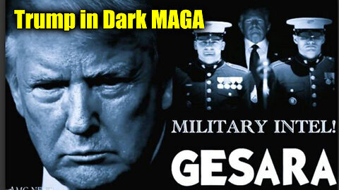 Trump in Dark MAGA - Trump Just Announced NESARA- GESARA