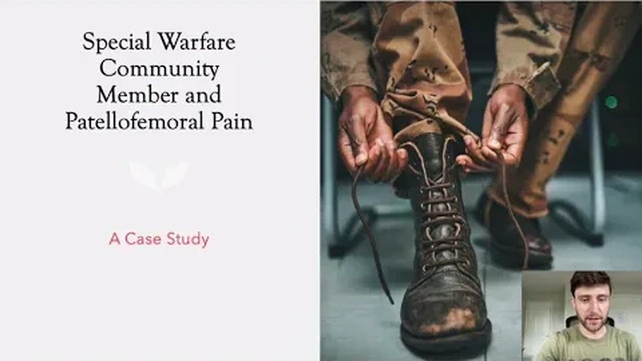 I Treated a Special Warfare Member with Patellofemoral Pain Syndrome! #physicaltherapy #gym #health