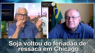 Soja voltou do feriadão de ressaca em Chicago