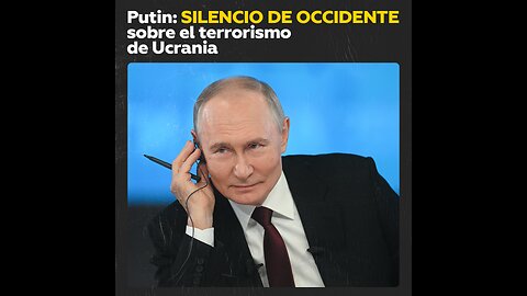 Putin agradece a periodista de NBC que reconozca el asesinato de general Kirílov como un atentado