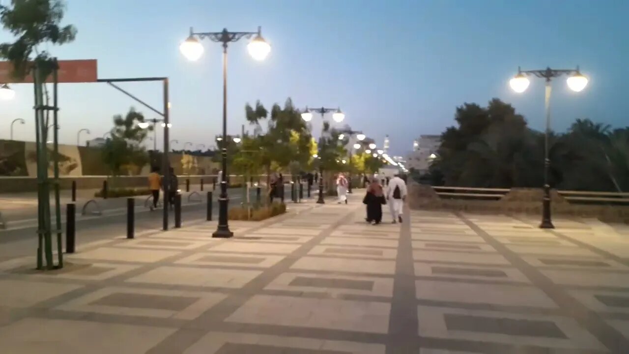 Way to Masjid Quba, Madina - Alhamdulillah
