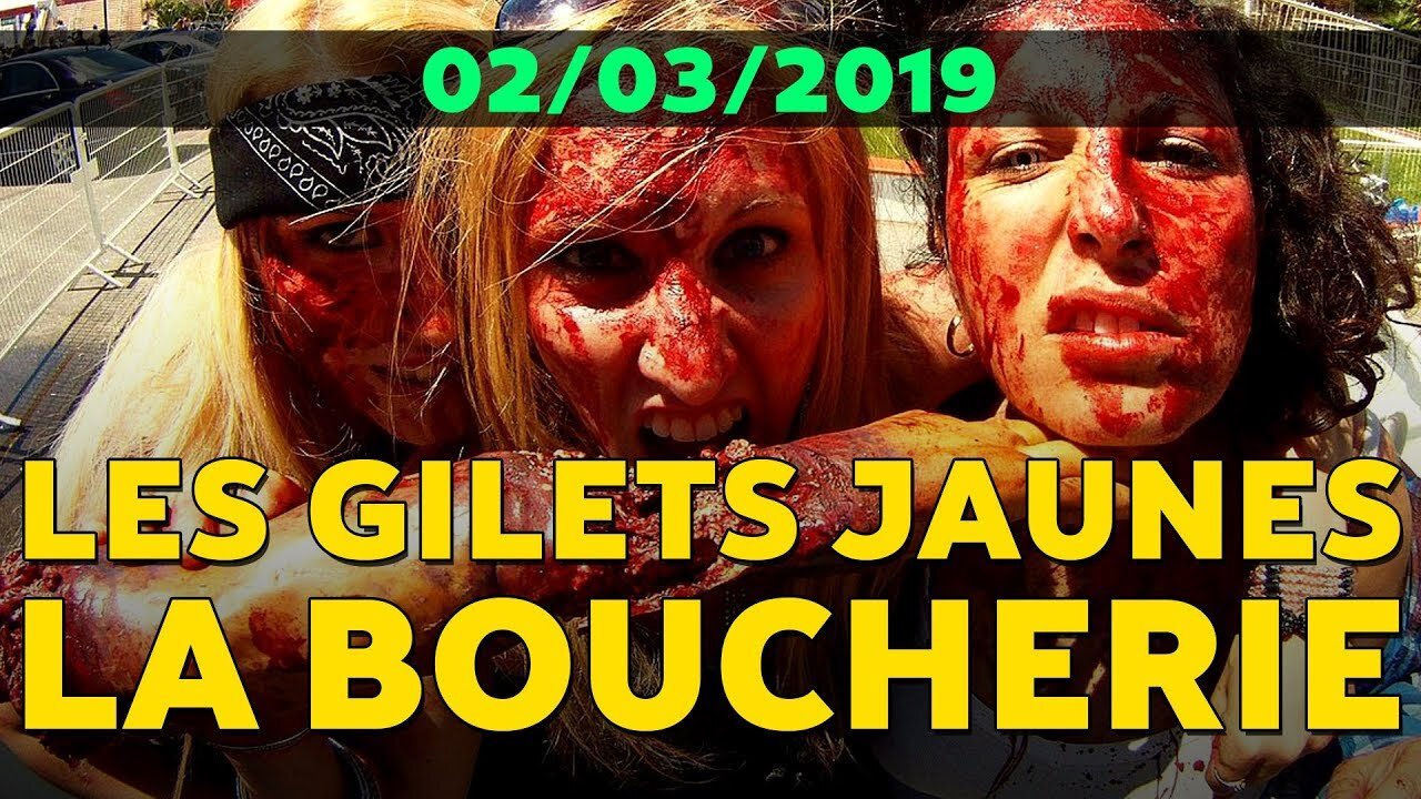 🔥 RÉVOLUTION ! LES GILETS JAUNES - 02/03/2019