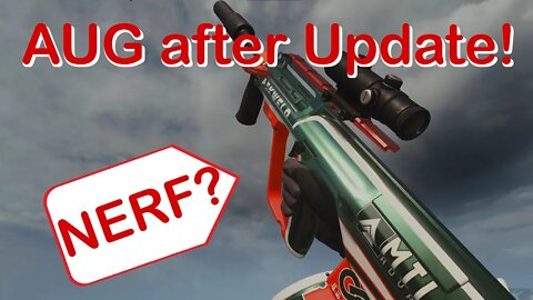 AUG after Update! Was it Nerfed? | Call of Duty: Cold War/Warzone #shorts