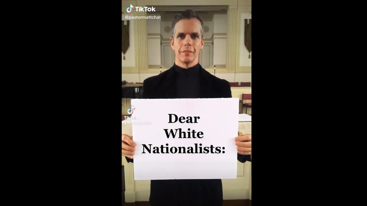 Pastor has a message for White Nationalists