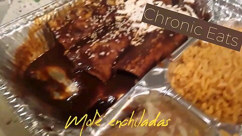 Molè enchiladas