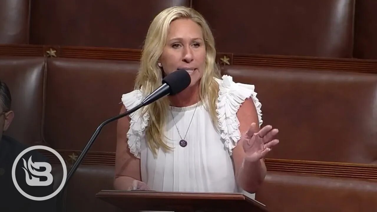 MTG ERUPTS on House Floor Over Funding Ukraine While Having “No Formula” for America