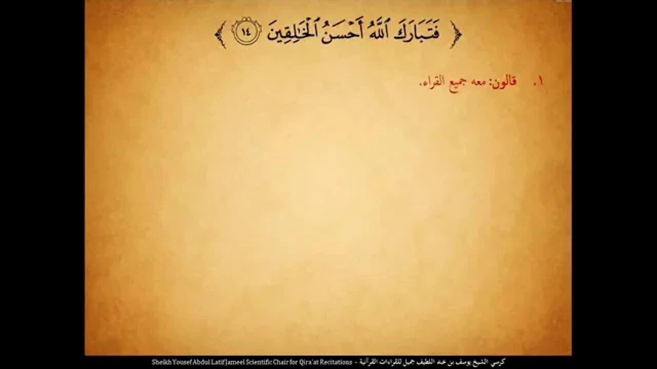 137 ‏‏الربع المائة وسبع وثلاثون قد أفلح المؤمنون