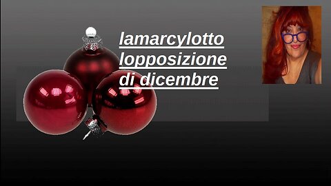 lezione di numeri le OPPOSIZIONI di DICEMBRE