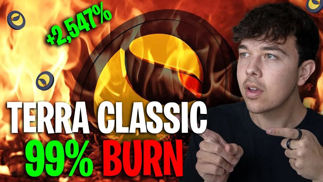 THE 99% TERRA LUNA CLASSIC BURN IS HERE (LUNC PRICE PREDICTION)