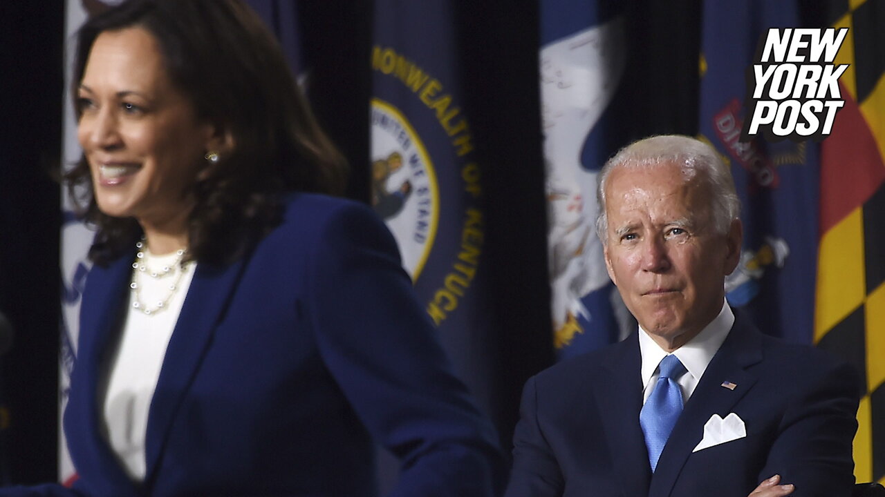 Biden dissed Kamala Harris as 'work in progress': book