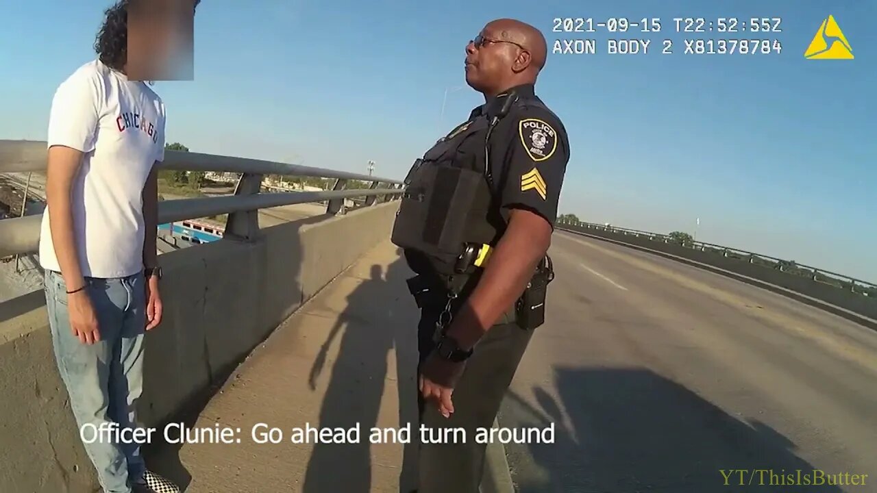 Police Officers Make Heroic Rescue of Suicidal Man on Bridge