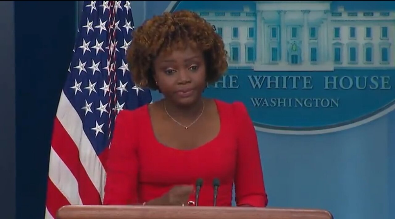 Jean-Pierre Dodges Question About Biden Meeting With DeSantis