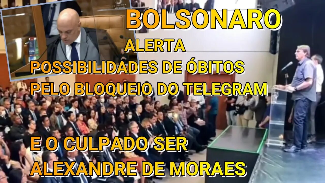 MORAES DESAFIA A CONSTITUIÇÃO, A DEMOCRACIA A LIBERDADE DO POVO AO DERRUBAR O TELEGRAM.