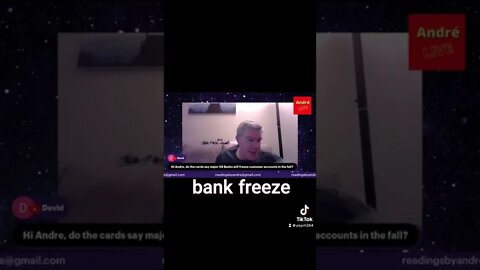 Bank freeze