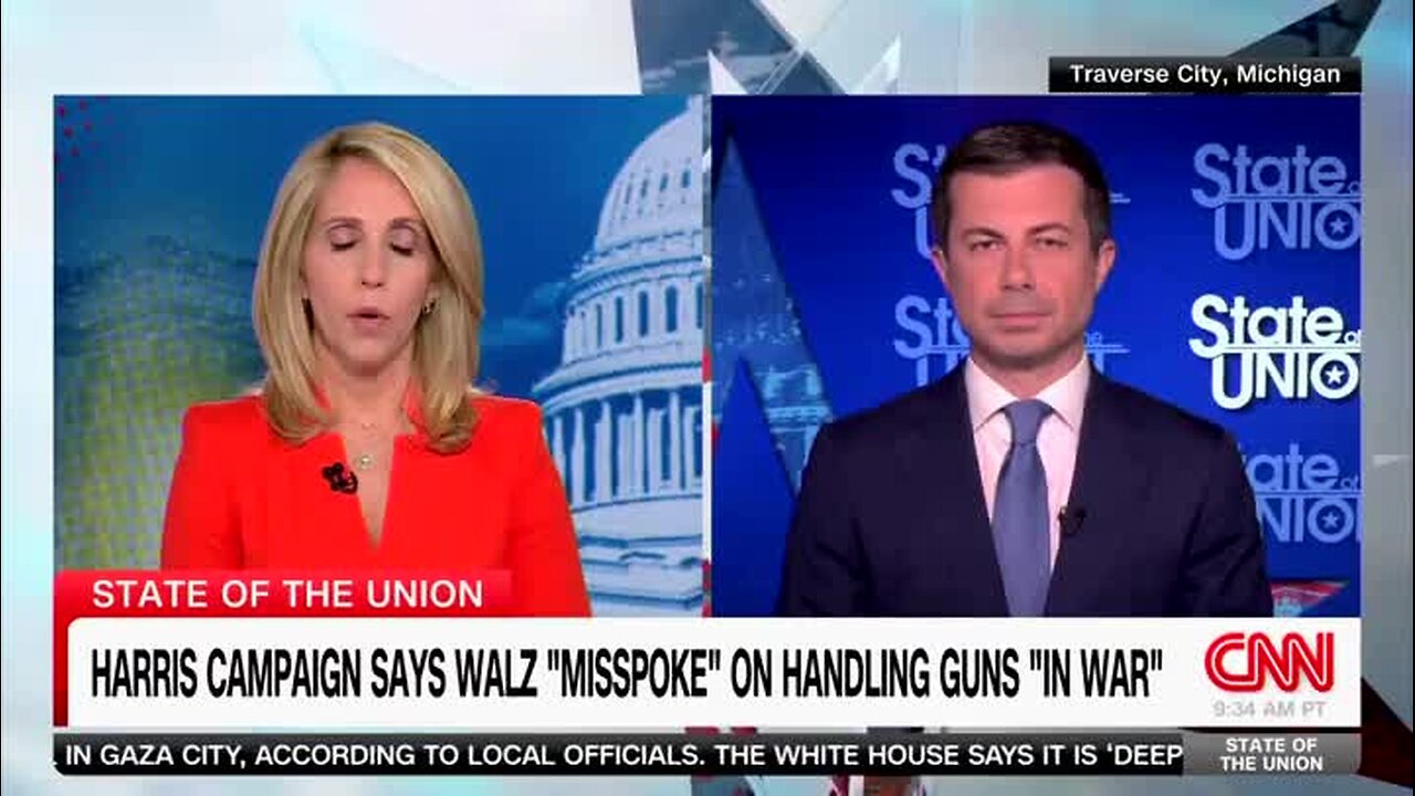 Buttigieg: Walz ‘One Time ... Slipped Up’ on Saying He Carried Weapons in War