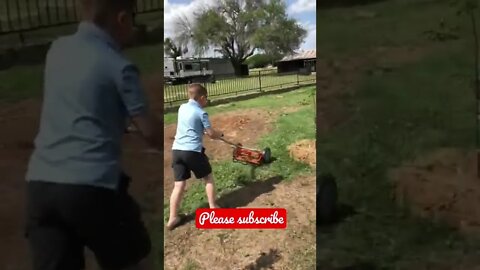 He’s got a NEW Summer Vacation Toy! 😂 #shorts