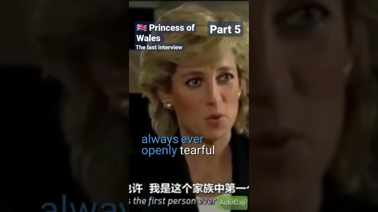 5 Princess of Wales - The last interview