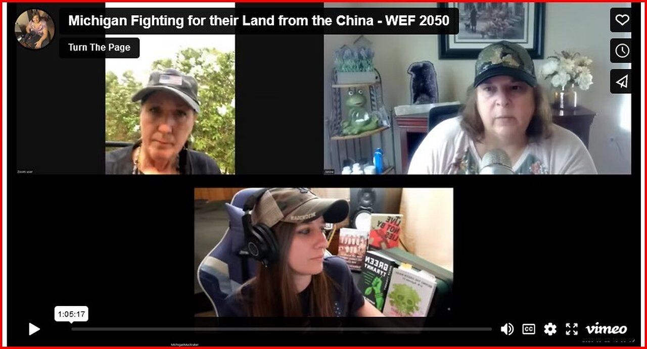 Michigan Resident fighting for their land from China - WEF 2050 Agenda