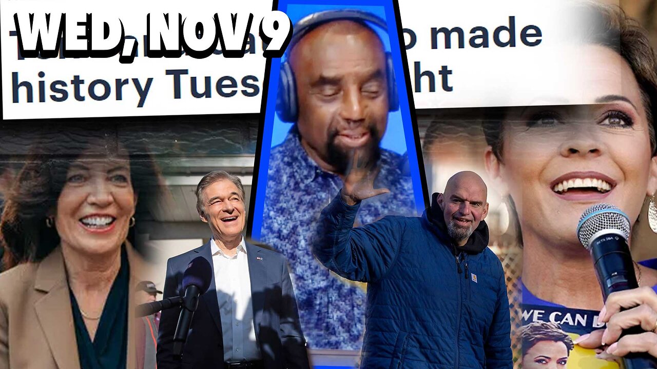 Midterms Red Splash?; Historic Election!; MANHOOD HOUR! | The Jesse Lee Peterson Show (11/9/22)