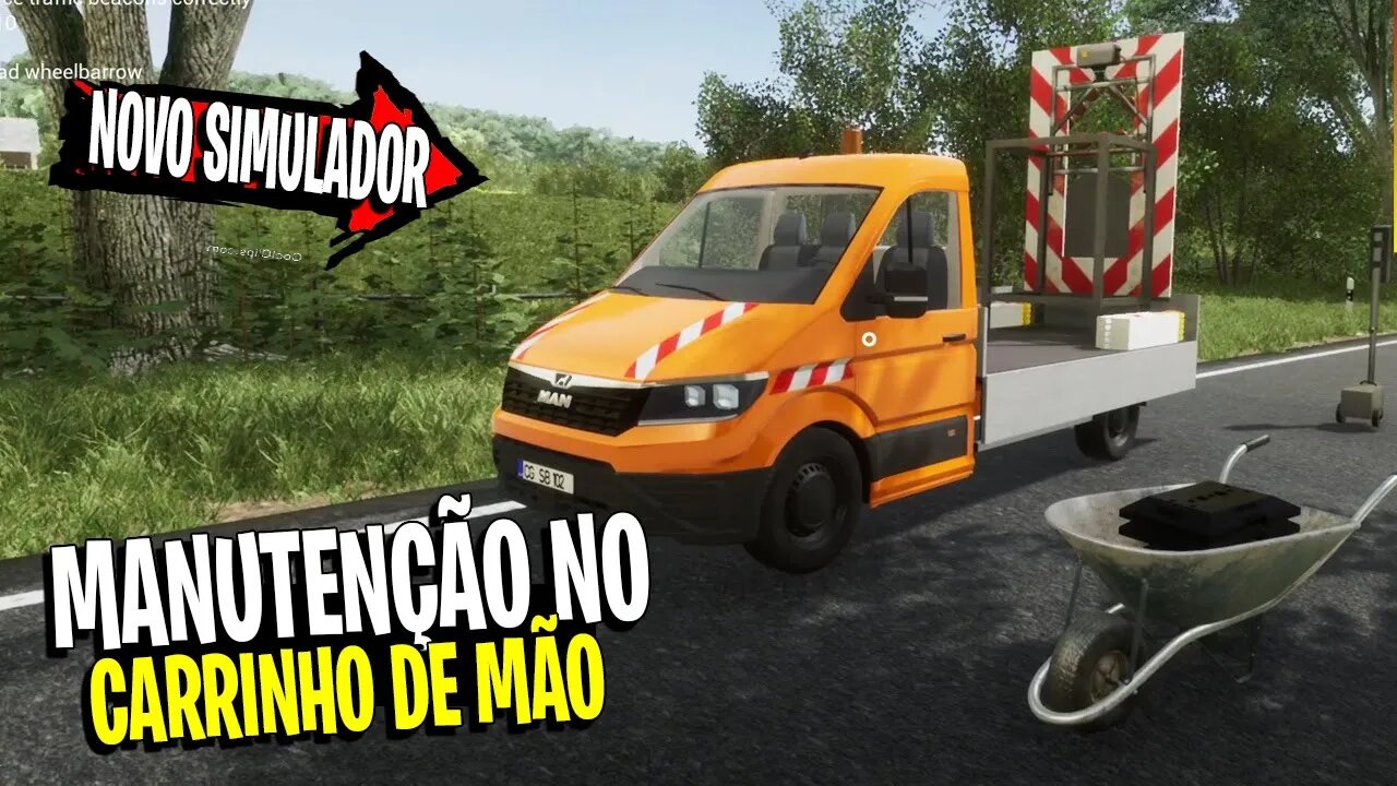 ▶️AQUI ESTÁ O VERDADEIRO TRABALHADOR BRASILEIRO - Road Maintenance Simulator 2022