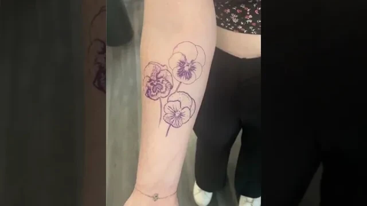 The Most Adorable Flower Tattoo You'll Ever See