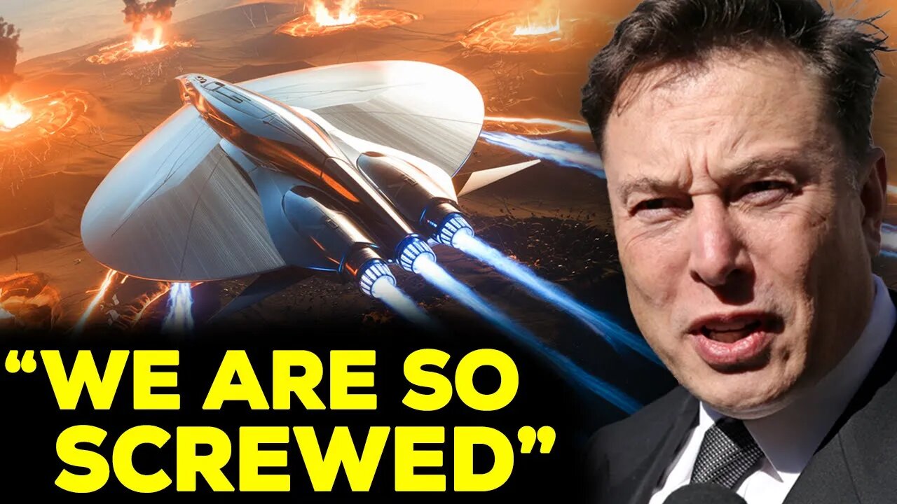 Elon Musk Unveils An UFO Fighter Jet That Defies The US Government & Told This Will Happen...