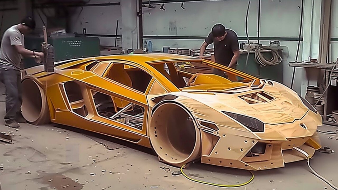 Man Builds Amazing LAMBOaRGHINI From Scratch in 10 Months | Start to Finish by ‪