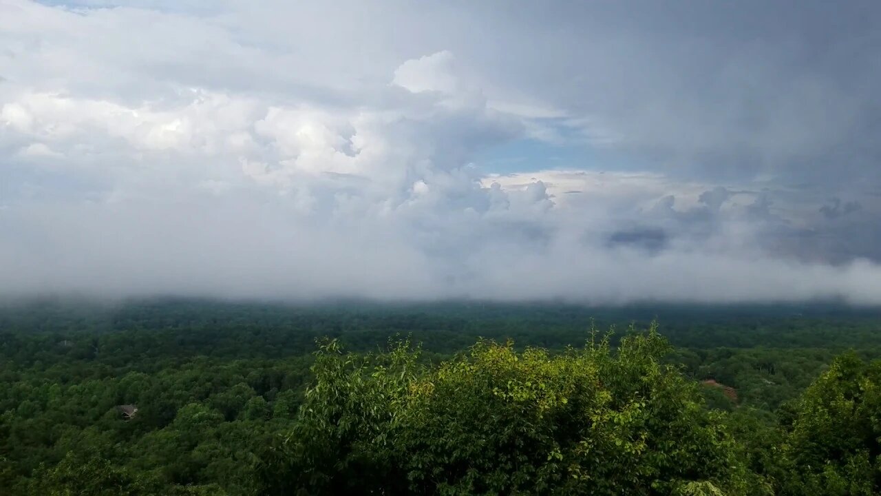 Fog Bank Approaching Big Canoe - 07/09/20
