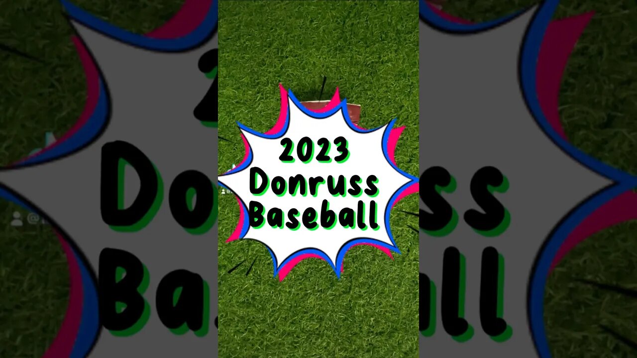 Opening A Pack Of 2023 Donruss Baseball🔥 #baseball #sportscards #mlb #sports #unboxing