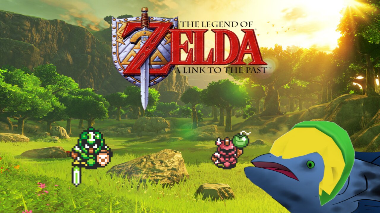 Playing The Legend of Zelda, a Link to the Past for the first time