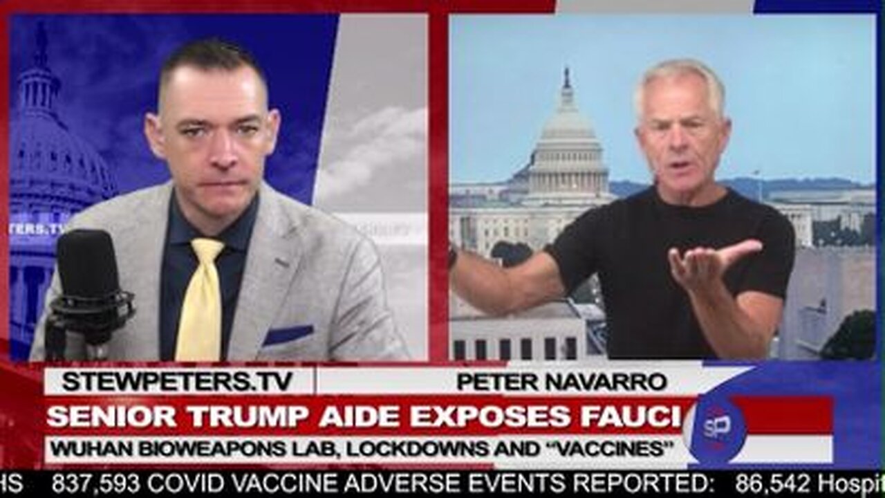 Peter Navarro: "Strap Fauci in a Chair, Make Him Confess His Crimes" - 11/3/21