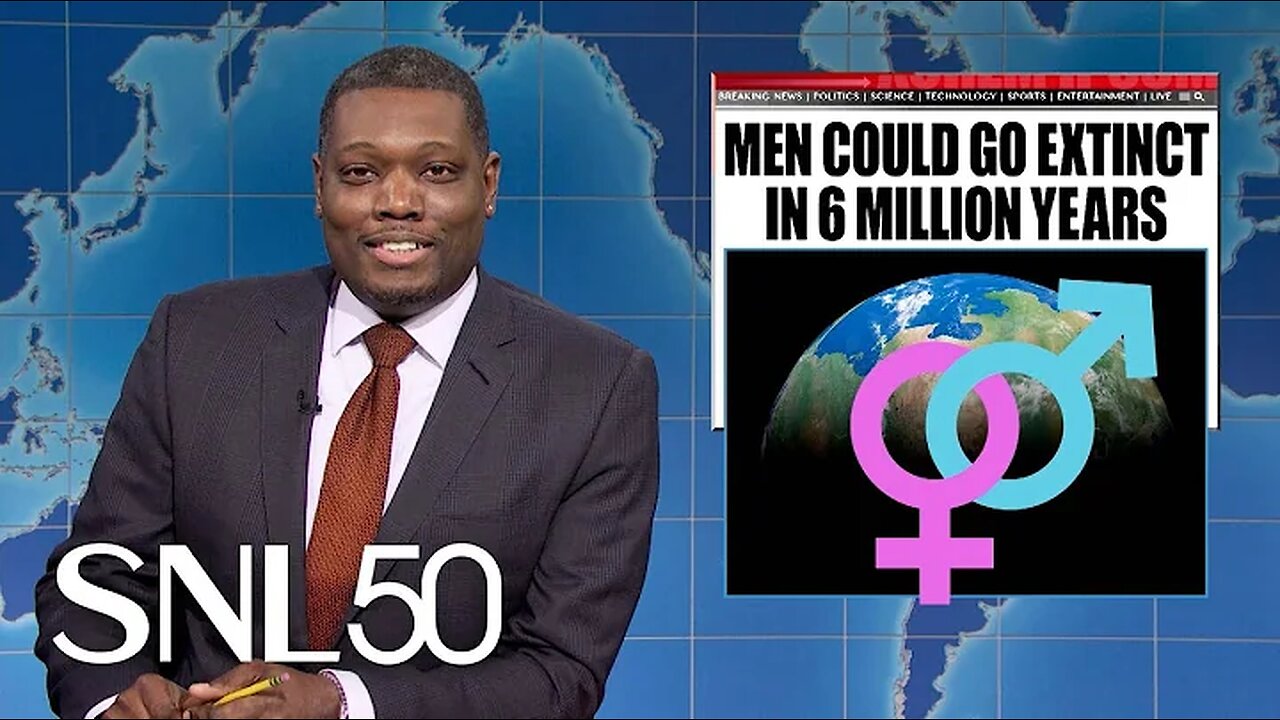 Weekend Update: Scientists Concerned Men Could Go Extinct in 6 Million Years - SNL