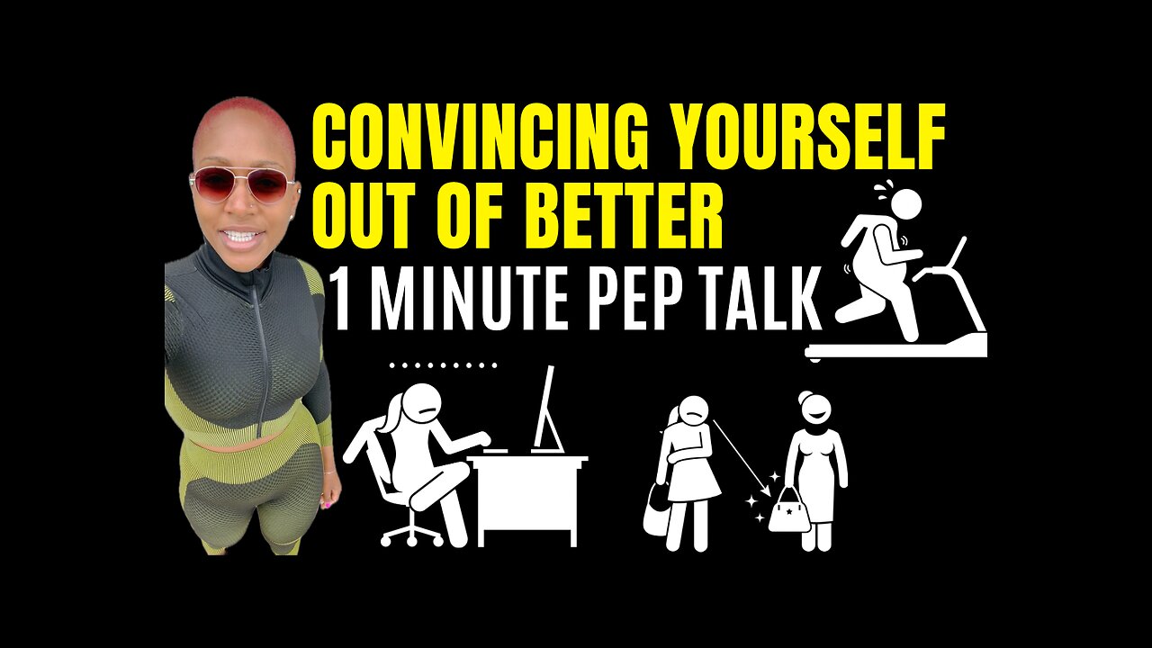 Stop Convincing Yourself You Don’t Want Better (1 minute motivational speech)