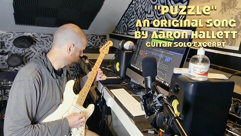 "Puzzle" an Original Song by Aaron Hallett Guitar Solo Excerpt
