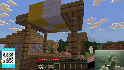 Jogando Minecraft e conversando