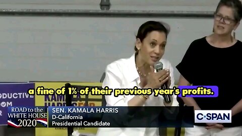 Kamala Harris will end gender pay gap by fining employers difference of what men and women are paid