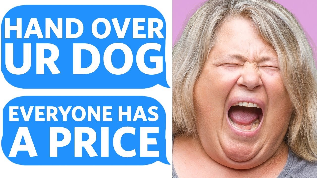 Entitled KAREN tries to TAKE MY DOG... she won't take NO for an Answer - Reddit Podcast