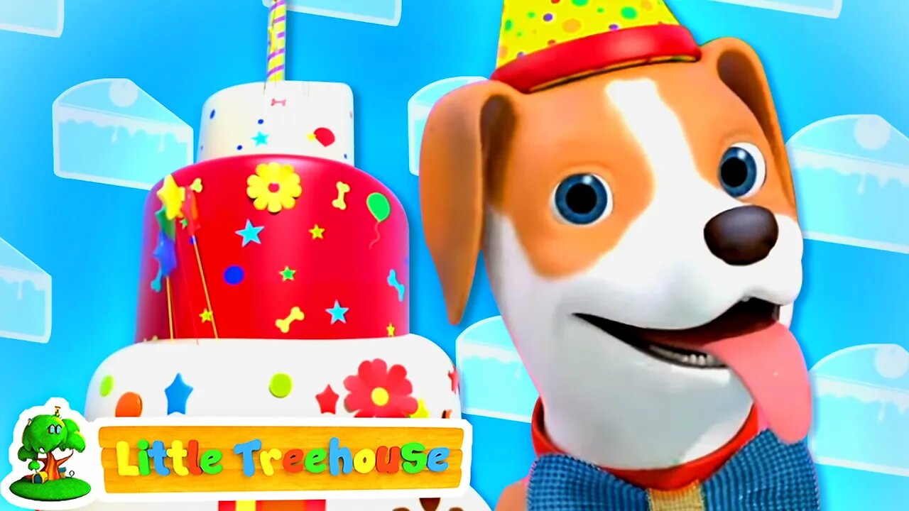 Bingo Happy Birthday Song | Nursery Rhymes & Kids Songs | Children's Music - Little Treehouse