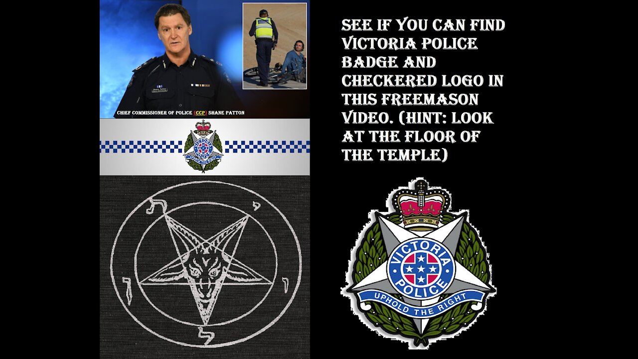 The Truth behind the Freemason Satanic Paedophiles & Victoria Police