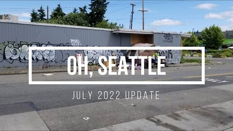 Oh, Seattle. July 2022 Seattle Homeless Situation