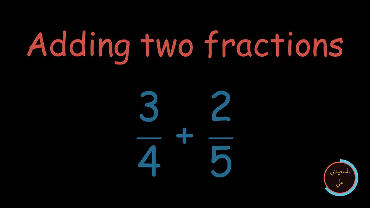 Adding two fractions